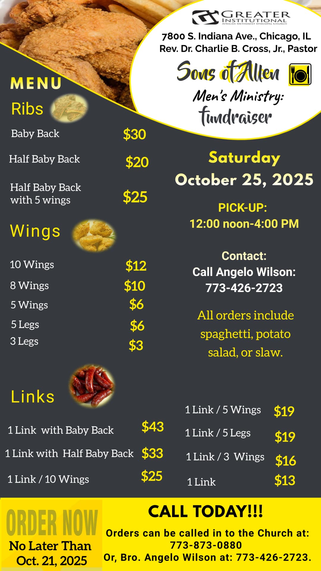 Sons of Allen Men's Ministry