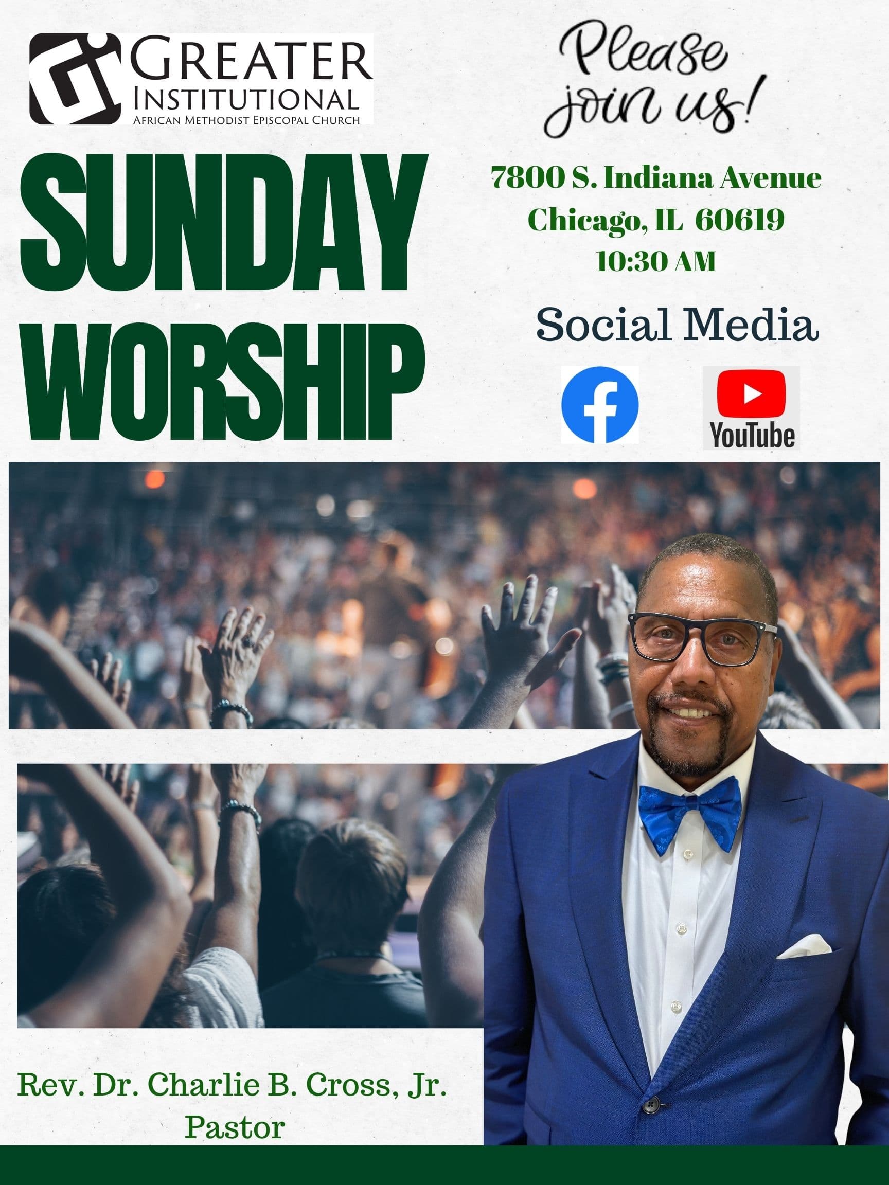 GI Sunday Worship Flyer