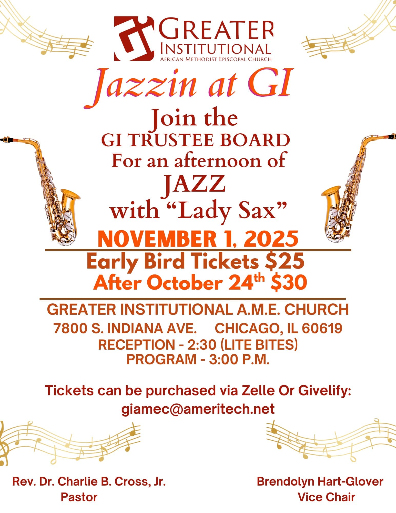 Jazzin at GI Fundraiser 2025