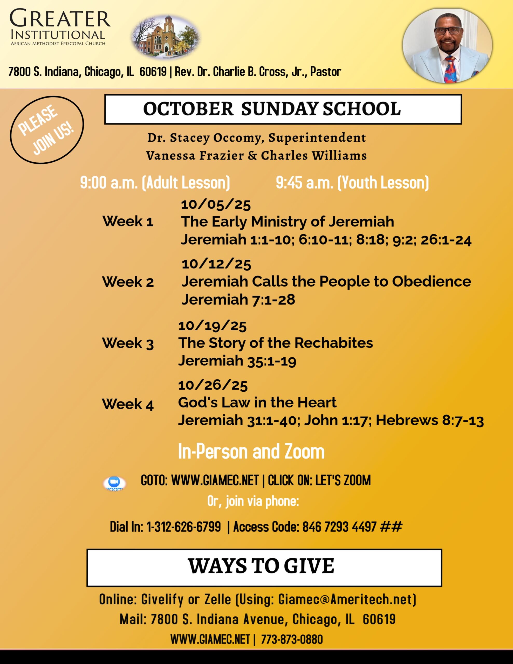 October Sunday School Flyer 2025B