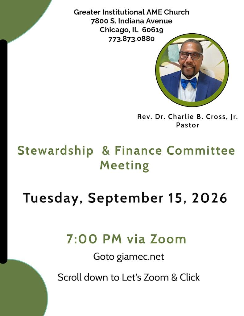 Stewardship & Finance Committee